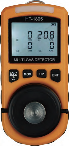 HT-1805 Four in one gas detector