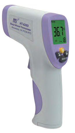 HT-820D Non-Contact Body Infrared Thermometer