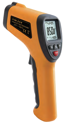 HT-862/866/868 High Temperature Infrared Thermometer with Type K Input