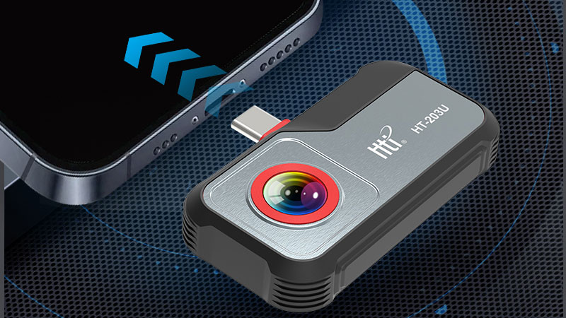 红外线热像仪哪家强？鑫泰仪器HT-203U高清热敏成像，适应严苛环境