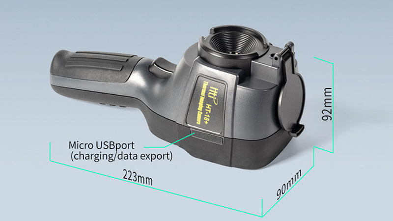 Xintai HT-18+ Handheld Thermal Imager, Dual Spectrum Fusion Technology for Building Inspection & Electrical Maintenance